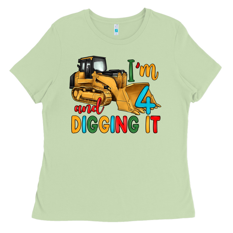 I'm 4 And Digging It Ladies Tee by Artiststas | Teevron