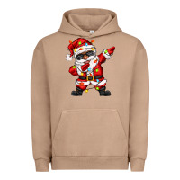 Pigment Burro afro dabbing santa Urban Hoodie - Zillion Design Studio