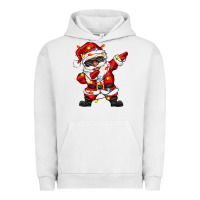 Pigment Lunar Rock afro dabbing santa Urban Hoodie - Zillion Design Studio