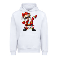 White afro dabbing santa Urban Hoodie - Zillion Design Studio
