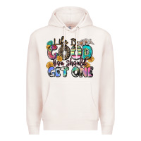 Pale Pink life is good you should get one Premium Hoodie - Zillion Design Studio