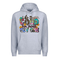 Heather Grey life is good you should get one Premium Hoodie - Zillion Design Studio