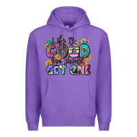 Purple life is good you should get one Premium Hoodie - Zillion Design Studio