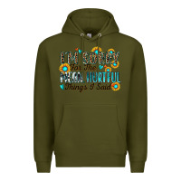 Army Green i'm sorry for the mean hurtful things i said Premium Hoodie - Zillion Design Studio