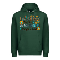 Sports Green i'm sorry for the mean hurtful things i said Premium Hoodie - Zillion Design Studio