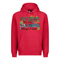 Cardinal i'm sorry for the mean hurtful things i said Premium Hoodie - Zillion Design Studio
