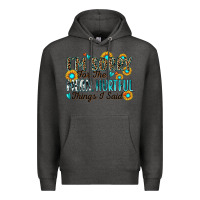 Charcoal Heather i'm sorry for the mean hurtful things i said Premium Hoodie - Zillion Design Studio