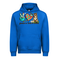 Cobalt peace love collie Urban Hoodie - texasbilliewilder