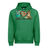 Emerald peace love collie Urban Hoodie - texasbilliewilder