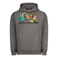 Pigment Tornado peace love collie Urban Hoodie - texasbilliewilder