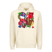 Sandshell dominican republic  hearts Premium Hoodie - texasbilliewilder