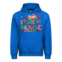 Cobalt student nurse Urban Hoodie - Zillion Design Studio