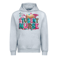 Heather Grey student nurse Urban Hoodie - Zillion Design Studio