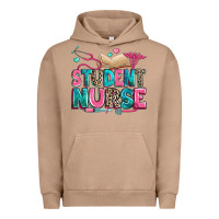 Pigment Burro student nurse Urban Hoodie - Zillion Design Studio