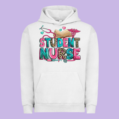 Student Nurse Urban Hoodie Designed By Zillion Design Studio
