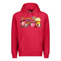 Cardinal boss lady coffee cups with money Premium Hoodie - texasbilliewilder