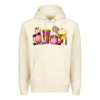 Sandshell boss lady coffee cups with money Premium Hoodie - texasbilliewilder