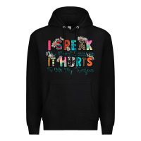 Black i speak my mind because it hurts to bite my tongue Premium Hoodie - Zillion Design Studio