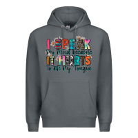 Rock i speak my mind because it hurts to bite my tongue Premium Hoodie - Zillion Design Studio