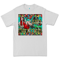 Dove Grey Just A Girl Who Loves Christmas Premium Tee - CowhideDigitalArt