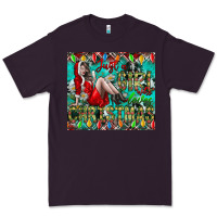 Plum Just A Girl Who Loves Christmas Premium Tee - CowhideDigitalArt