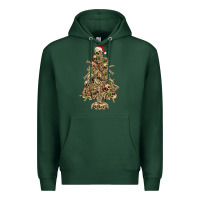 Sports Green Skeleton Christmas Tree Premium Hoodie - RanaPortraitStore