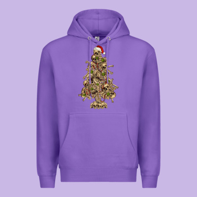 Skeleton Christmas Tree Premium Hoodie Designed By Ranaportraitstore