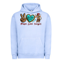 Pigment Grape Ice peace love cowgirl Urban Hoodie - texasbilliewilder