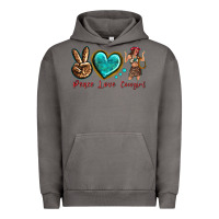Pigment Tornado peace love cowgirl Urban Hoodie - texasbilliewilder