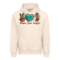 Sandshell peace love cowgirl Urban Hoodie - texasbilliewilder