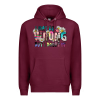 Burgundy i may be wrong but i doubt it Premium Hoodie - Zillion Design Studio