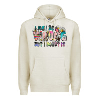 Oatmeal Heather i may be wrong but i doubt it Premium Hoodie - Zillion Design Studio