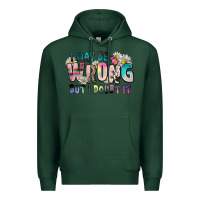 Sports Green i may be wrong but i doubt it Premium Hoodie - Zillion Design Studio