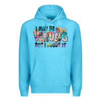 Ocean Blue i may be wrong but i doubt it Premium Hoodie - Zillion Design Studio