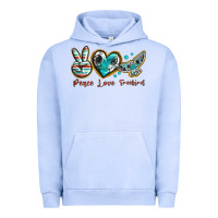 Pigment Grape Ice peace love freebird Urban Hoodie - texasbilliewilder