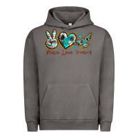 Pigment Tornado peace love freebird Urban Hoodie - texasbilliewilder