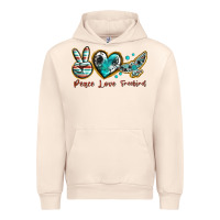 Sandshell peace love freebird Urban Hoodie - texasbilliewilder