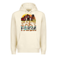Sandshell life is better on the farm with barn Premium Hoodie - texasbilliewilder
