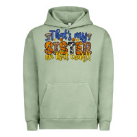 Pigment Oil Green that s my sister on that court Urban Hoodie - Zillion Design Studio
