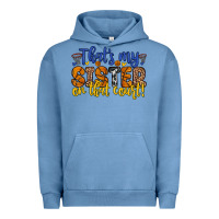 Pigment Pebble Blue that s my sister on that court Urban Hoodie - Zillion Design Studio