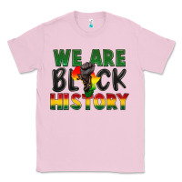 Bubblegum Pink we are black history Classic Tee - FaDigitalArtStudio