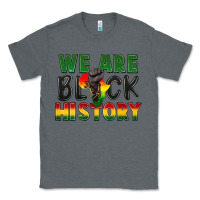 Charcoal Heather we are black history Classic Tee - FaDigitalArtStudio