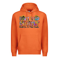 Carrot don't stop believin' hold on to that feeling Premium Hoodie - Zillion Design Studio