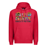 Cardinal don't stop believin' hold on to that feeling Premium Hoodie - Zillion Design Studio