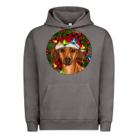 Pigment Tornado Christmas Dachshund Urban Hoodie - RanaPortraitStore