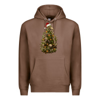 Chestnut Skeleton merry christmas tree Premium Hoodie - RanaPortraitStore