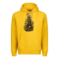Lemon Skeleton merry christmas tree Premium Hoodie - RanaPortraitStore