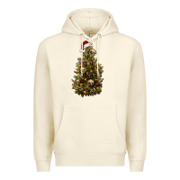 Sandshell Skeleton merry christmas tree Premium Hoodie - RanaPortraitStore