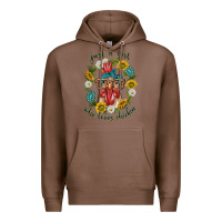 Chestnut just a girl who loves chicken with sunflowers and gemstone Premium Hoodie - texasbilliewilder