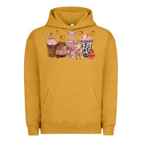 Pigment Peanut Butter pigs coffee cups Urban Hoodie - texasbilliewilder
